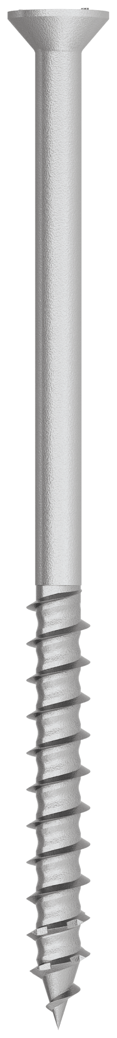Simpson Strong-Tie TNTSS625400TTR Titen Turbo™ — 1/4 in. x 4 in. Type 316 Stainless-Steel Trim-Head Concrete and Masonry Screw (50-Qty) (Pack of 600)
