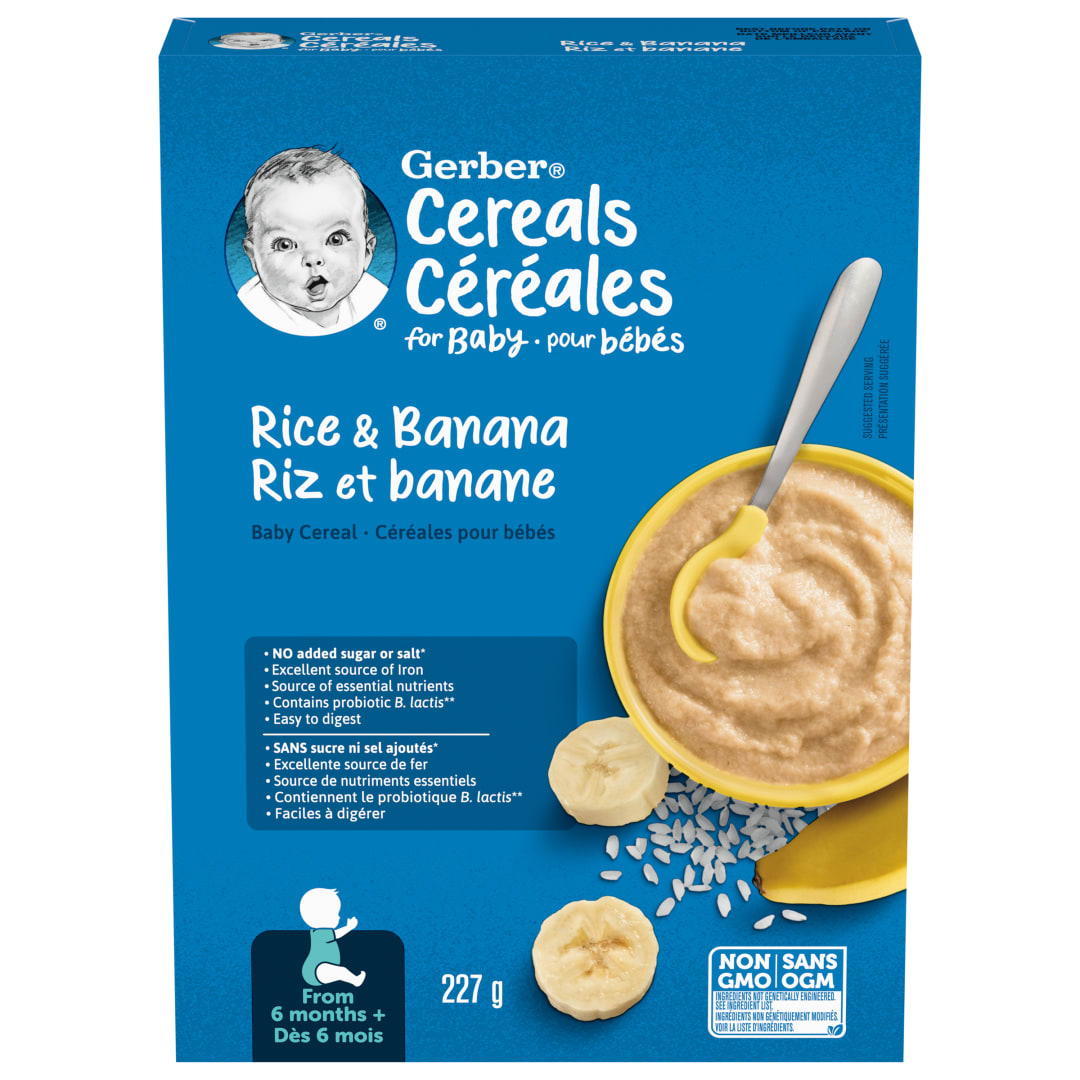 GERBER BL Rice Banana 6x227gN1 CA