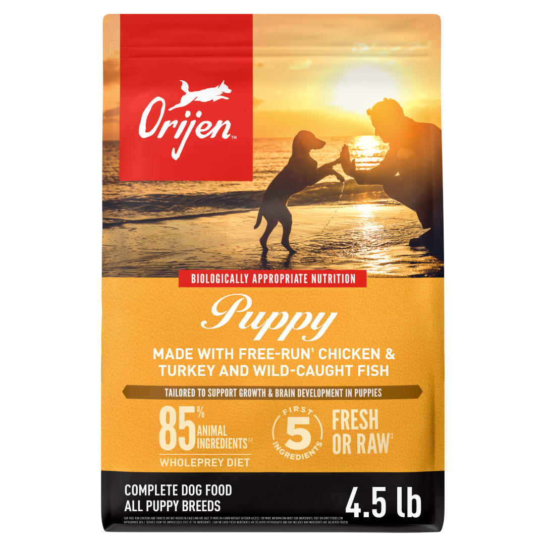ORIJEN Grain Free High Protein Dry Dog Food Puppy Recipe
