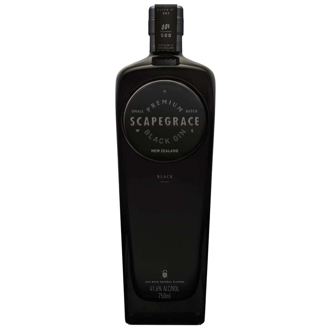 Scapegrace Premium Black Gin 750ml 83.6 Proof