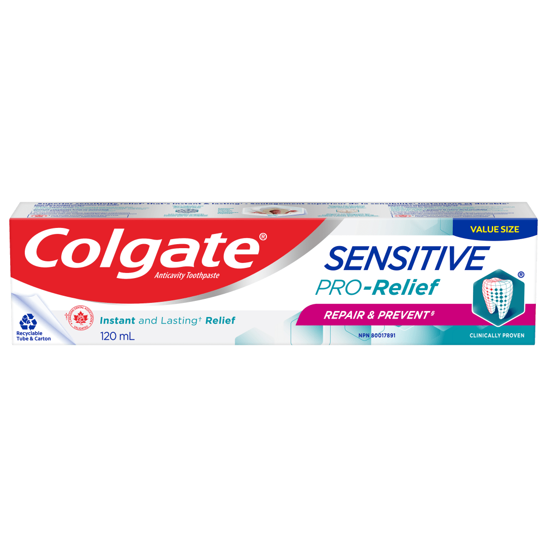 Colgate Sensitive Pro-Relief Repair & Prevent Toothpaste 120 mL (4 pack)