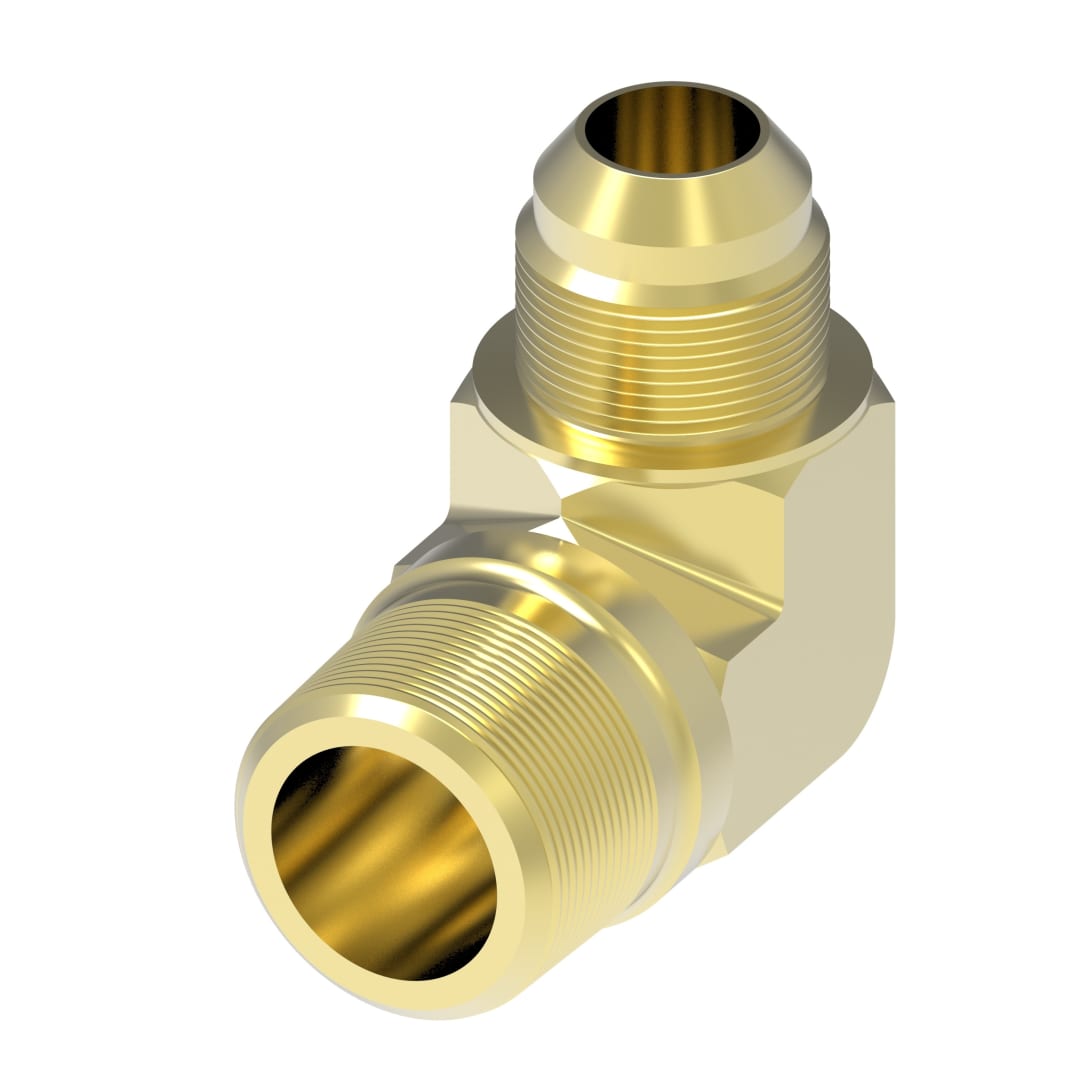 Aeroquip 3/4 NPT X 3/4 Male JIC 90deg Brass