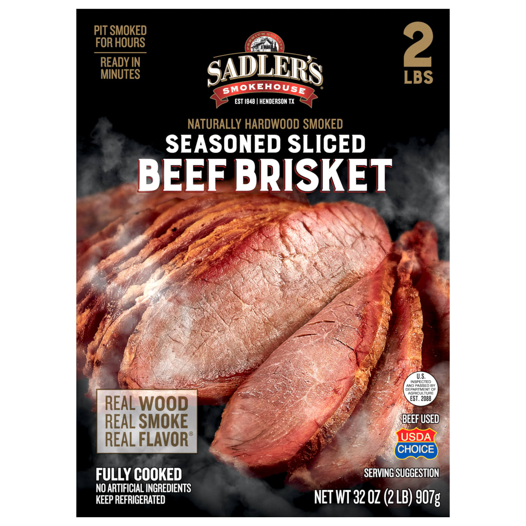 SADLER'S Sliced Brisket 12/32oz