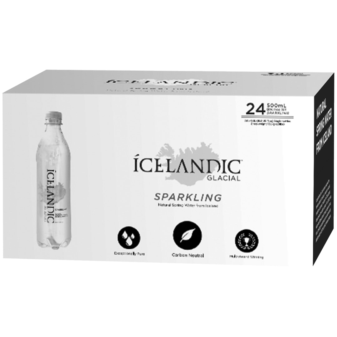 Ícelandic™ Glacial Sparkling Spring Water, 24 Pack 16.9 fl. oz. Bottles