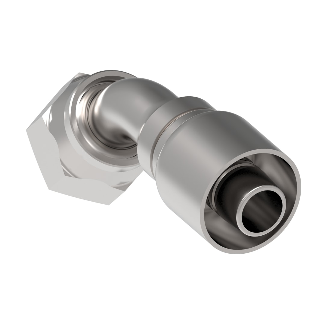 Aeroquip 1in Female ORS Swv 45° X 1in Otc Hose Fittg