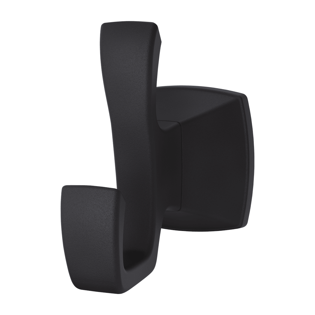 Venturi Robe Hook in Matte Black