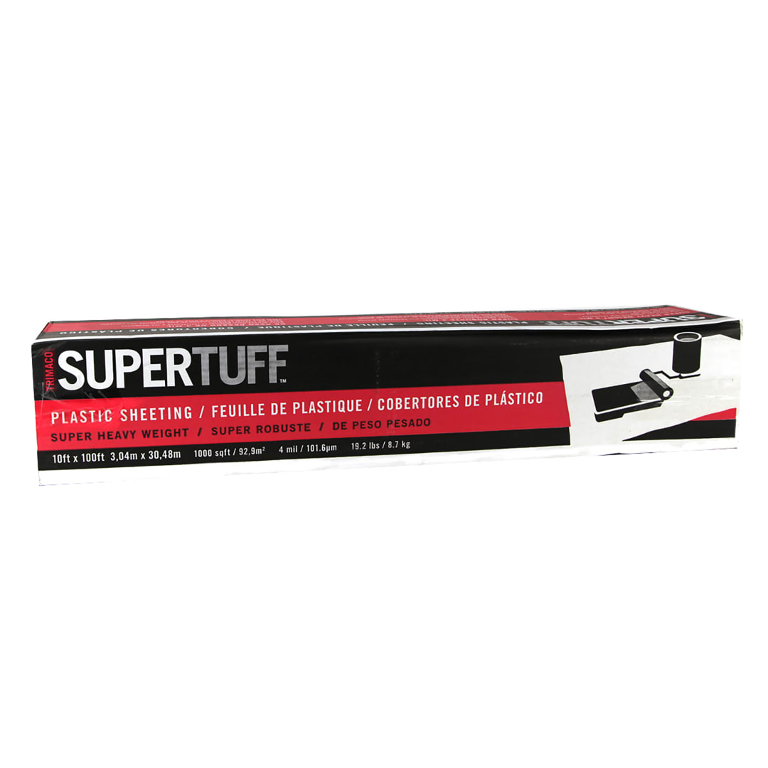 Plastic Sheeting, 4mil, 10'x100'