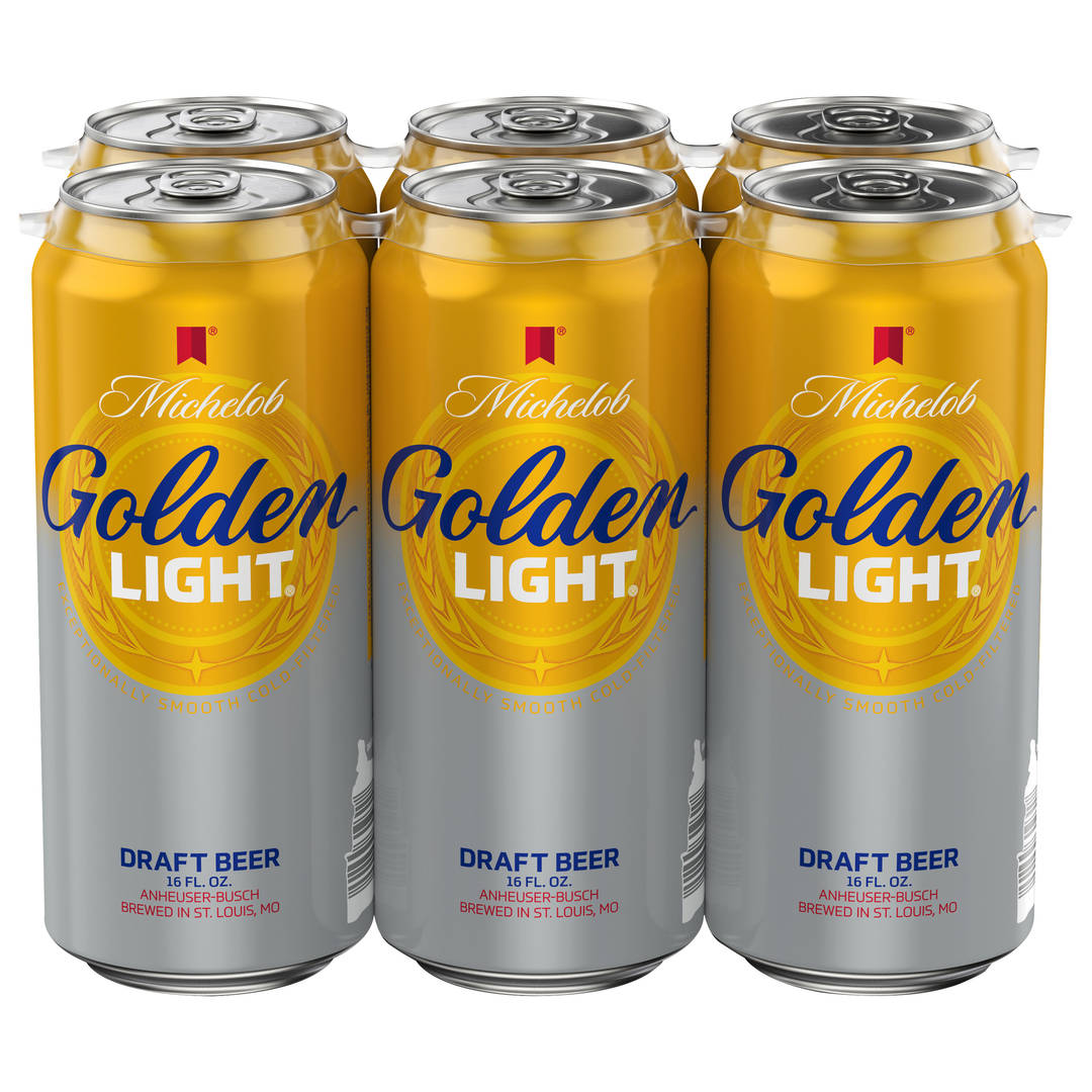 Michelob Golden Light Beer 6 - 16 fl oz Cans