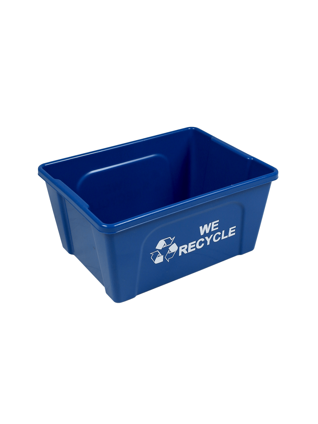 DESKSIDE RECYCLER (12 Pack) - Single - Kit - Mobius Loop-We Recycle - Busch Blue