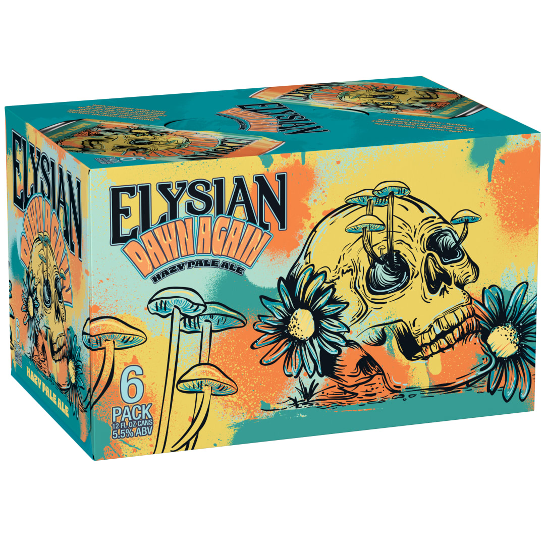 Elysian Hazy Pale Ale Dawn Again Beer 6 - 12 fl oz Cans