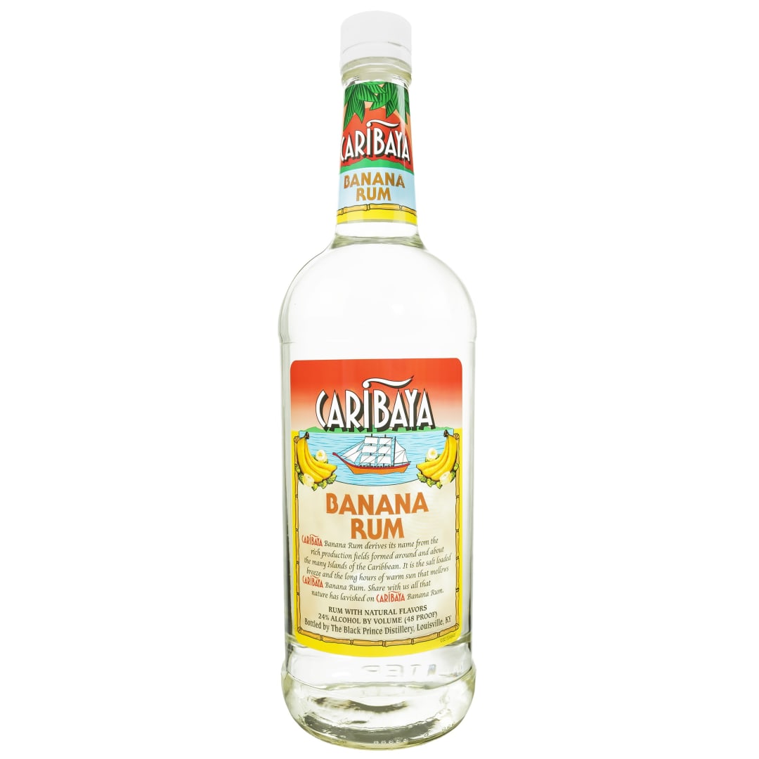 Caribaya Banana Rum 1l 48 Proof