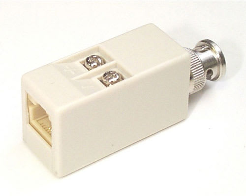 *D*Single Drop Etherbalun Converter RJ45 to BNC