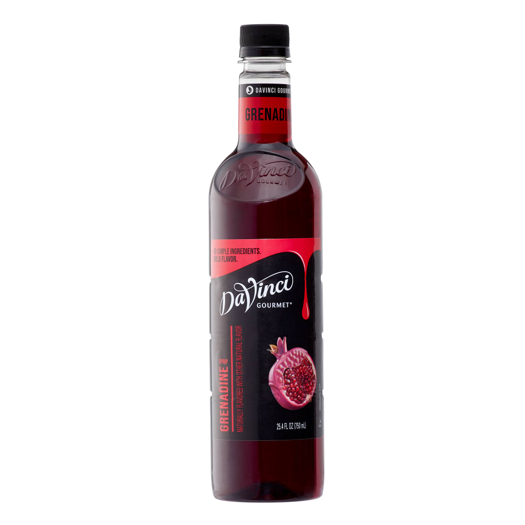 DaVinci Gourmet Grenadine Syrup, 4 x 750 ml