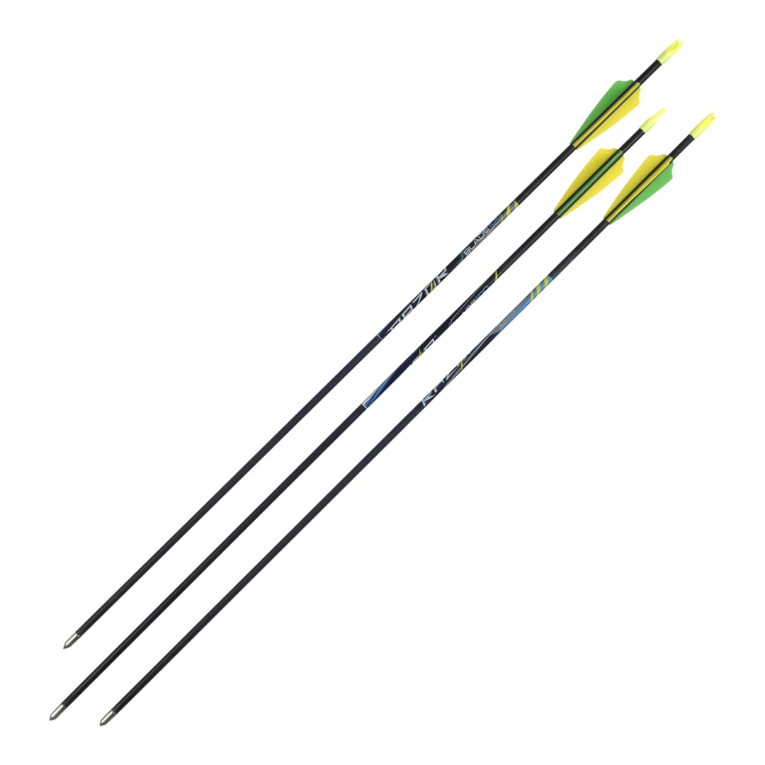 Razor Blade100 Youth 28" Arrows, 3-Pack, Black