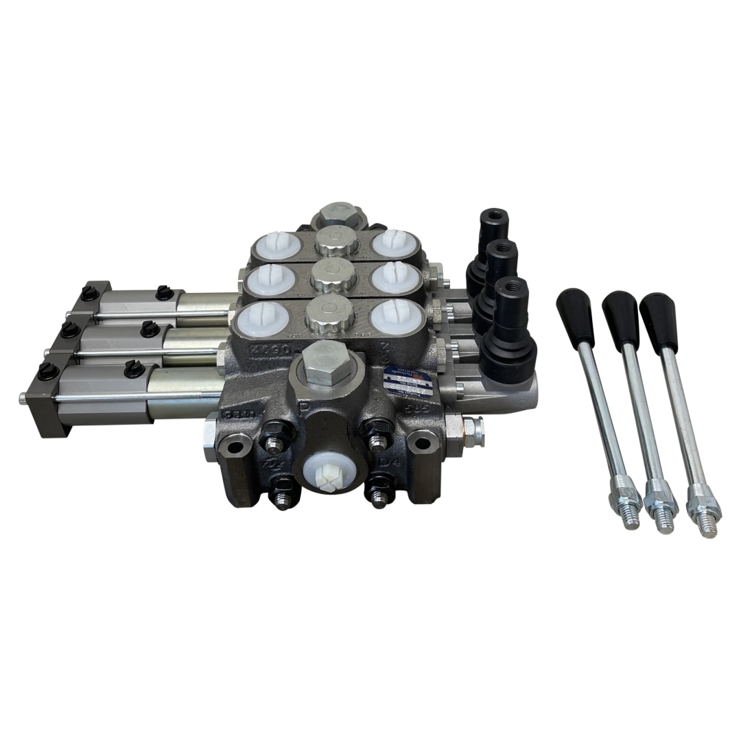 Galbreath™ Valve, 3 Spool With Air Hydraulic 171597