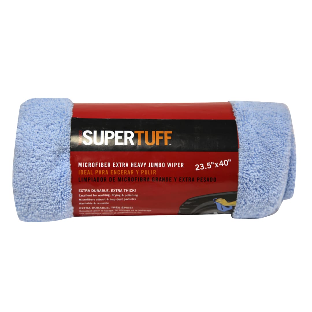 SuperTuff® Microfiber Wiping Cloths, 14"x14"
