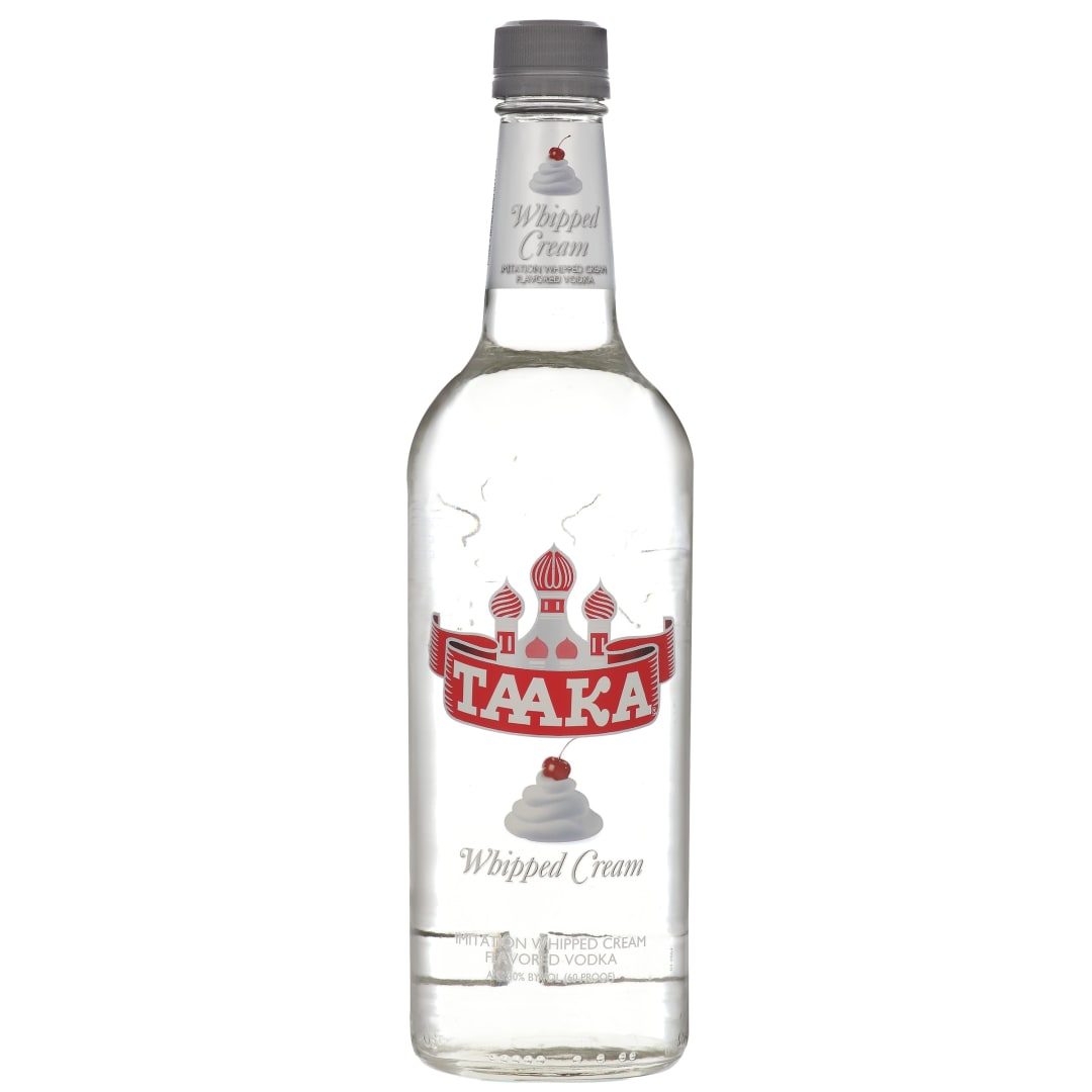 Taaka Whipped Cream Vodka 750ml 60 Proof