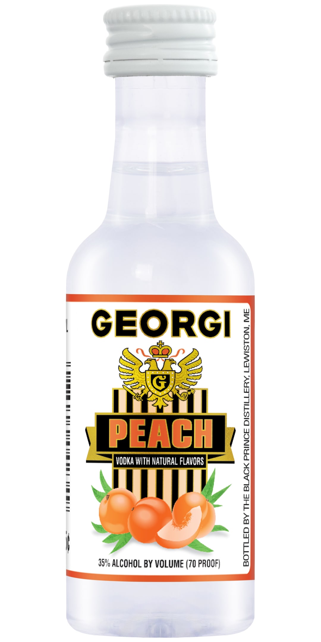 Georgi Peach Vodka 50ml 70 Proof