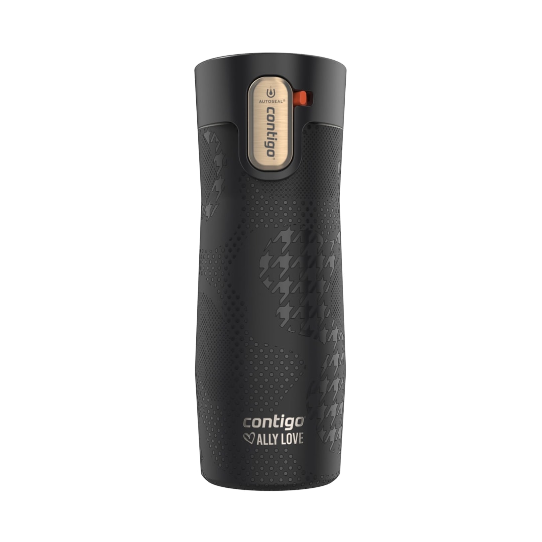Contigo® AUTOSEAL® West Loop Vacuum-Insulated Stainless Steel Travel Mug with Easy-Clean Lid, 16 oz, Licorice