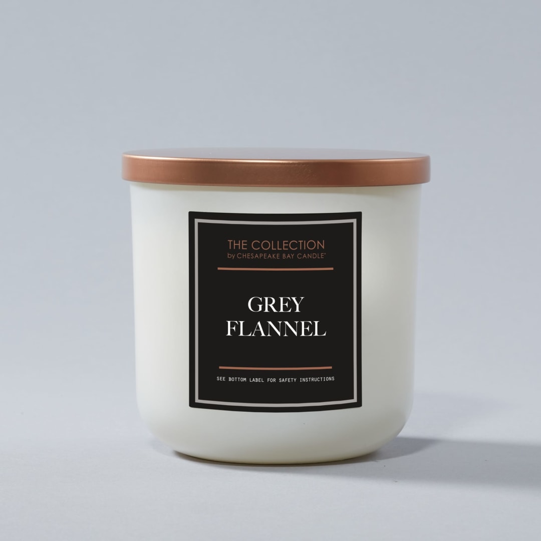 The Collection by Chesapeake Bay® Candle, Grey Flannel