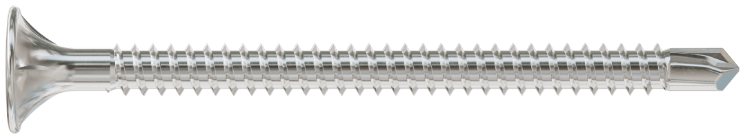 Simpson Strong-Tie F08T225WDB Self-Drilling Fiber-Cement Screw — #8 x 2-1/4 in. #2 Square Drive, Type 410 (2500-Qty) (Pack of 64)