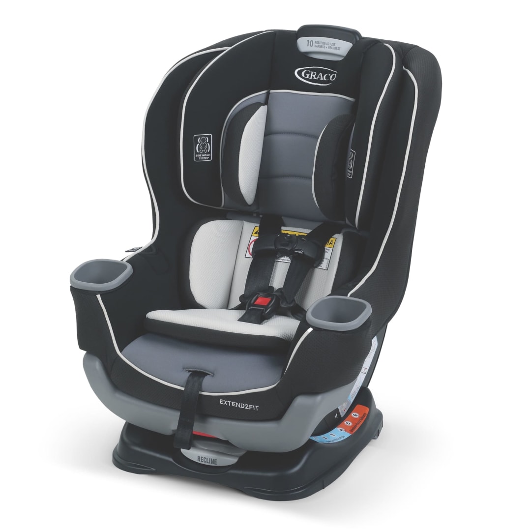 Graco® Extend2Fit® Convertible Car Seat, Gotham