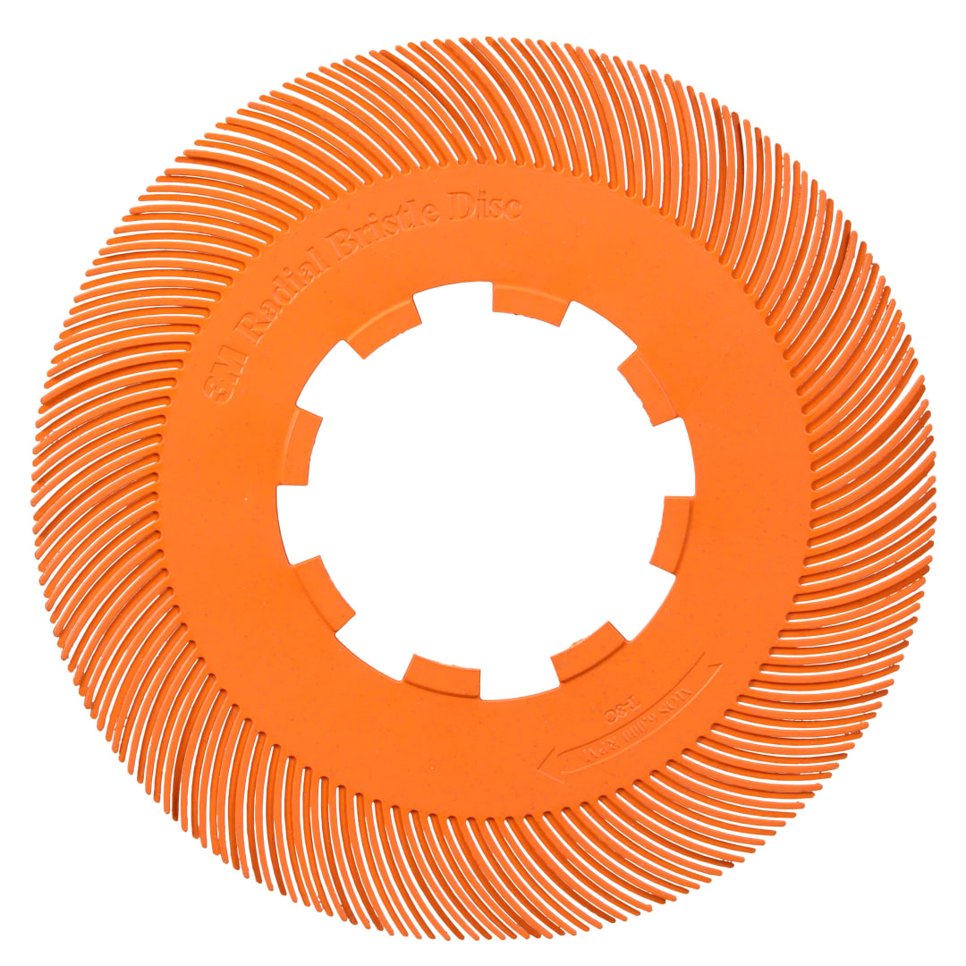 Scotch-Brite™ Hassas Radyal Bristle Fırça, PN-RB, 80+, 193,675 mm (7-5/8 inç), Tip C, Adaptörsüz
