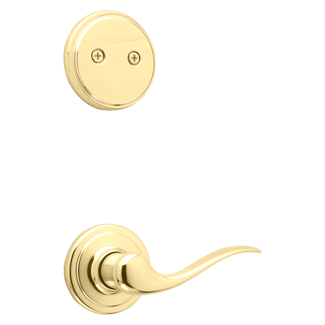 Tustin Interior Pack with Interior Lever in Polished Brass
