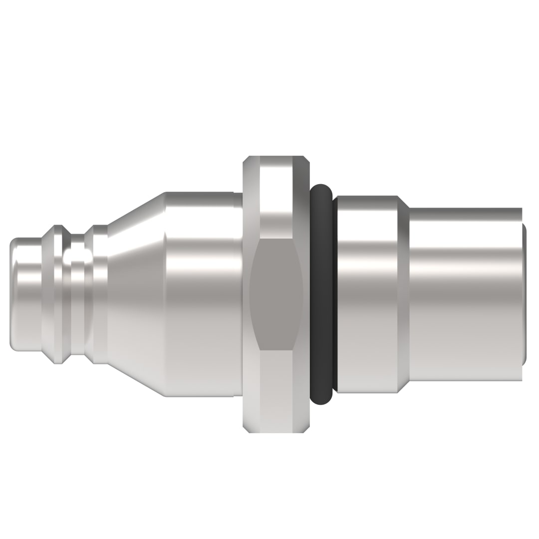 Aeroquip 1/4 Male Coupling Plug Air Breath X 5/8 Morb