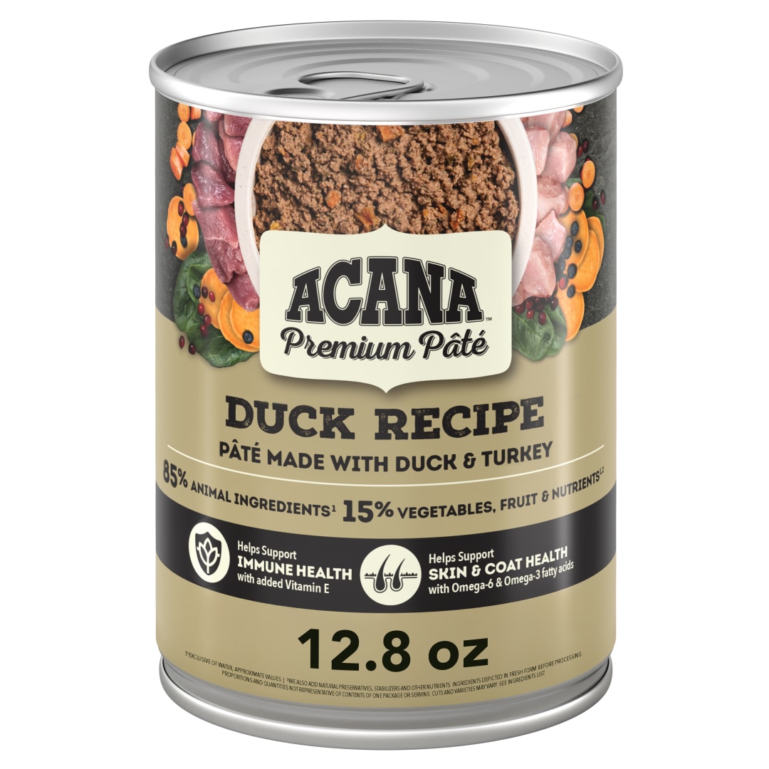 ACANA Premium Pate in Bone Broth Grain-free Wet Dog Food Duck Recipe