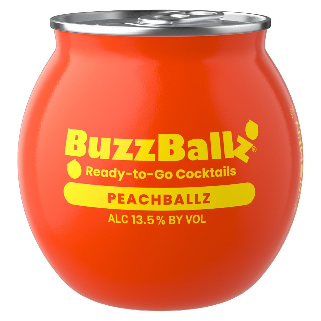 BuzzBallz Peach Cocktail 200ml 27 Proof
