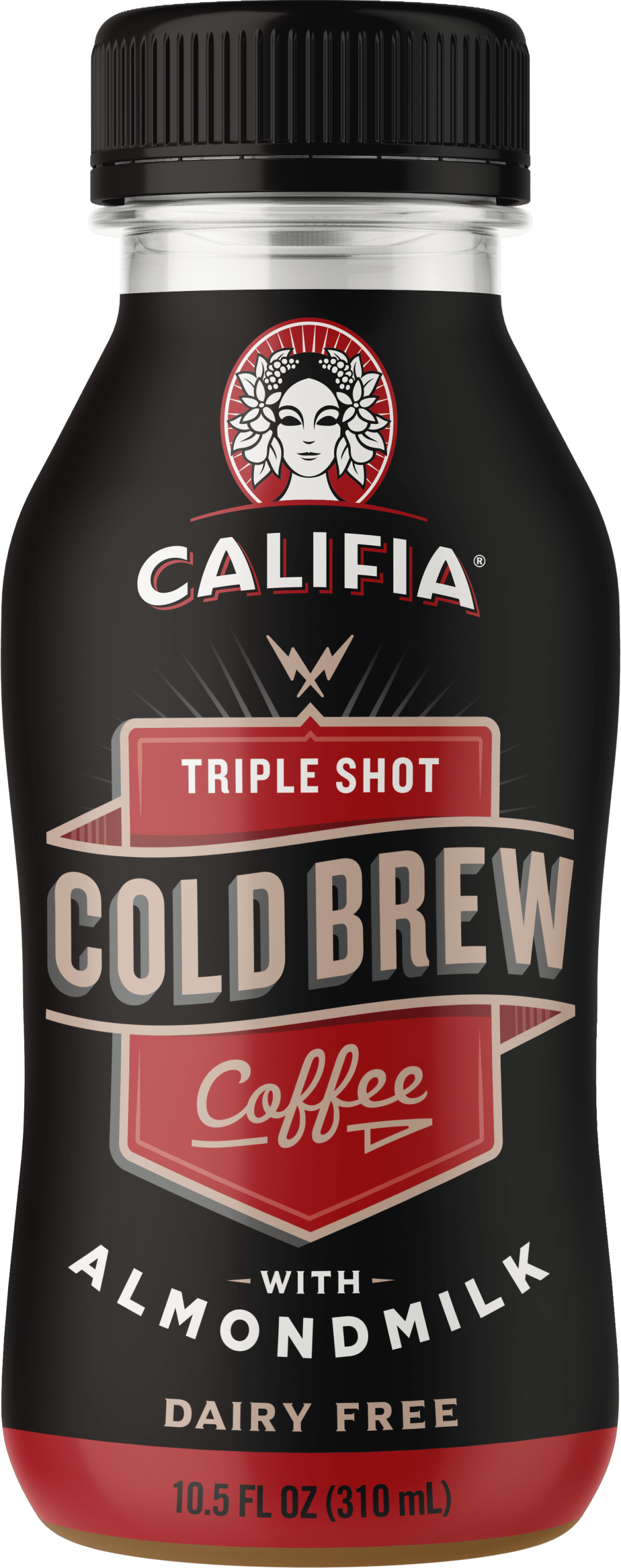 Triple Shot Cold Brew Coffee with Almond Milk