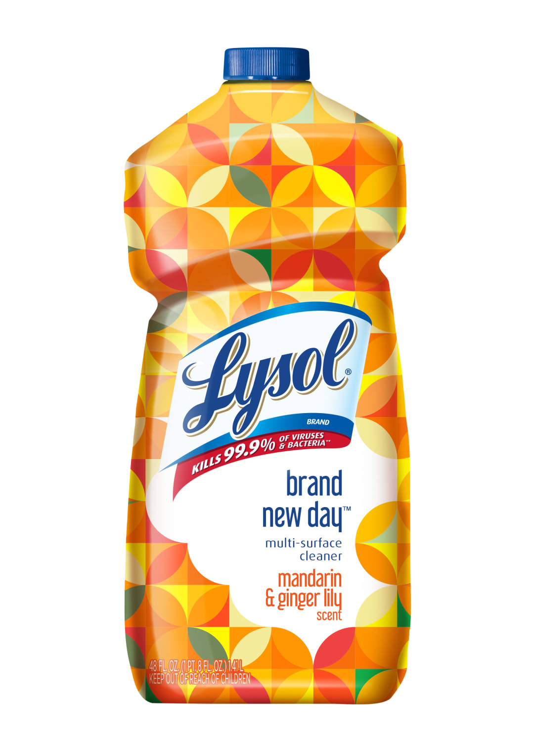 LYSOL® Multi-Surface Cleaner - Pourable Brand New Day™ Mandarin & Ginger Lily 6/48 oz.