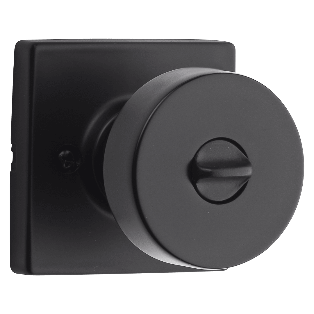 Cambie Entry Knob featuring SmartKey Security™ in Matte Black