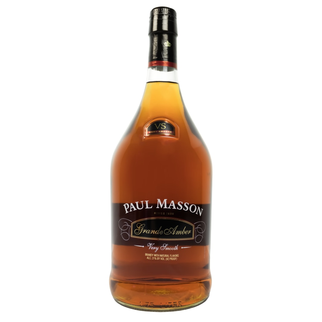 Paul Masson Grand Amber VS Brandy 1.75l 42 Proof
