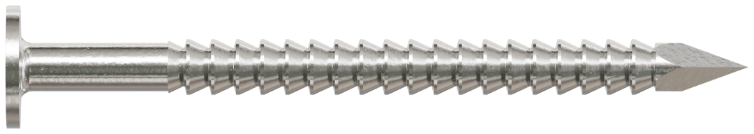 Simpson Strong-Tie S3ACN1 Common Nail, Annular Ring Shank — 1-1/4-in. x .083-in. Type 304 Stainless Steel (1 lb.)