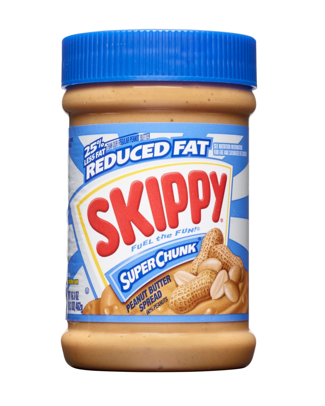 SKIPPY SUPER CHUNK Reduced Fat Peanut Butter Spread
