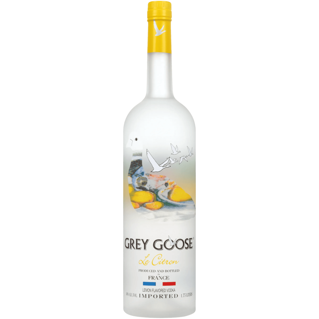 Grey Goose Le Citron Flavored Vodka 40% 1.75L