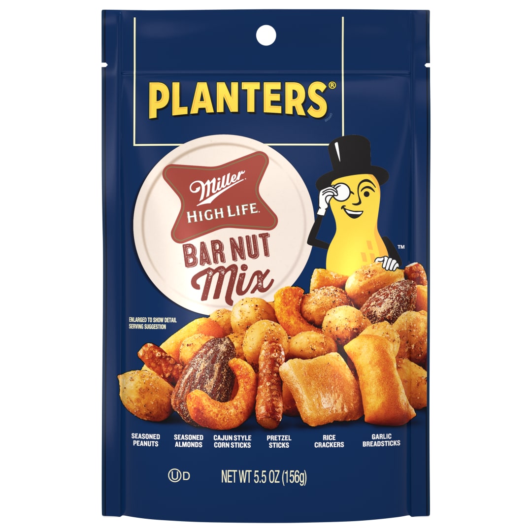 PLANTERS Trail Mix Miller High Life Bar Nut Mix