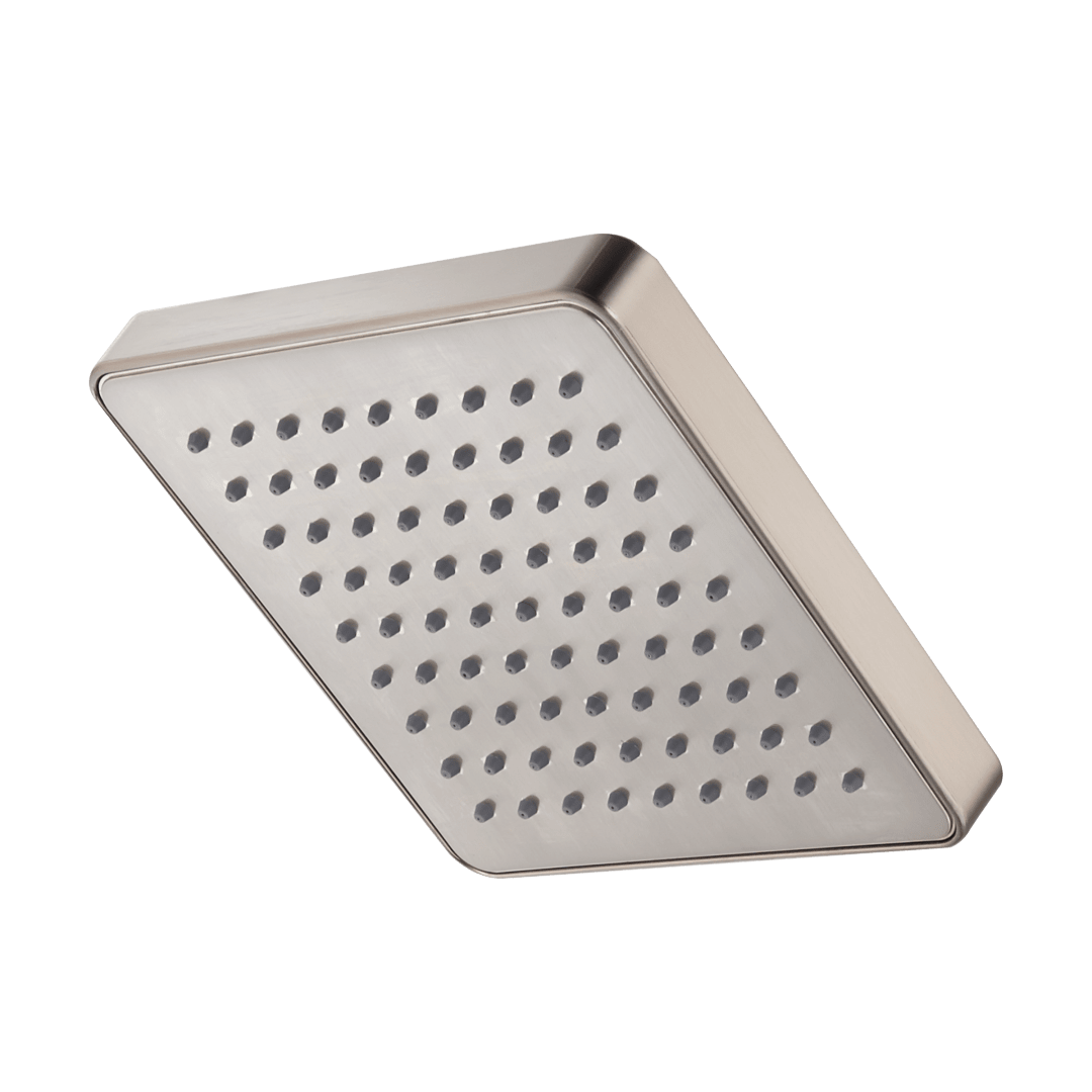 Pfister Square Raincan Showerhead in Brushed Nickel