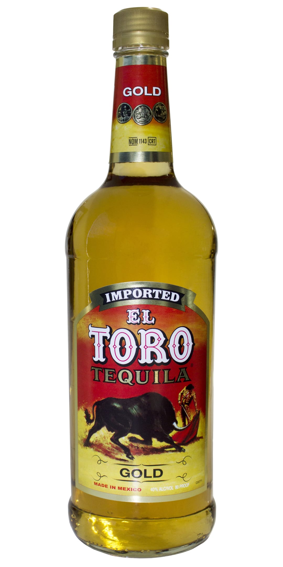 El Toro Oro Tequila 1l 80 Proof