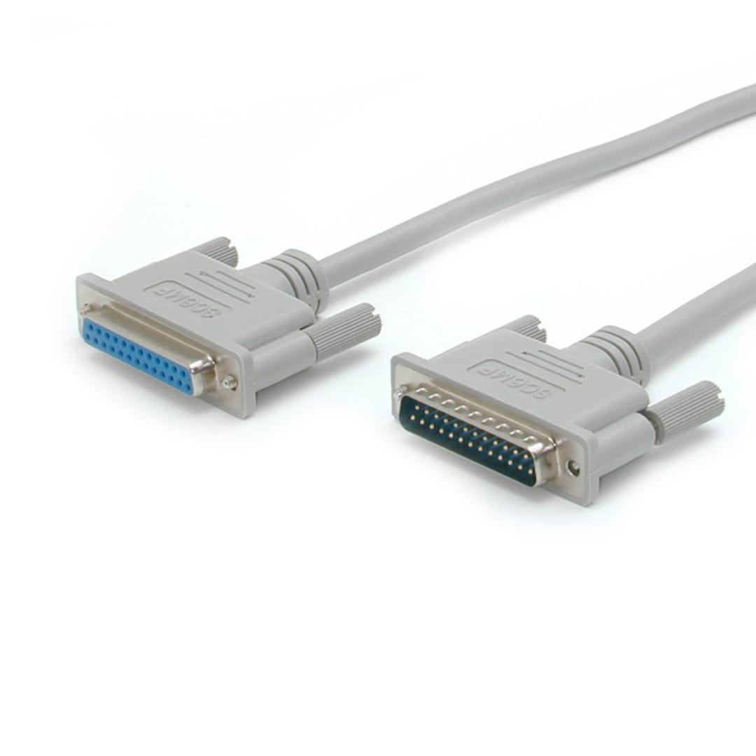 10 FT SERIAL CABLE(DB25M/F)