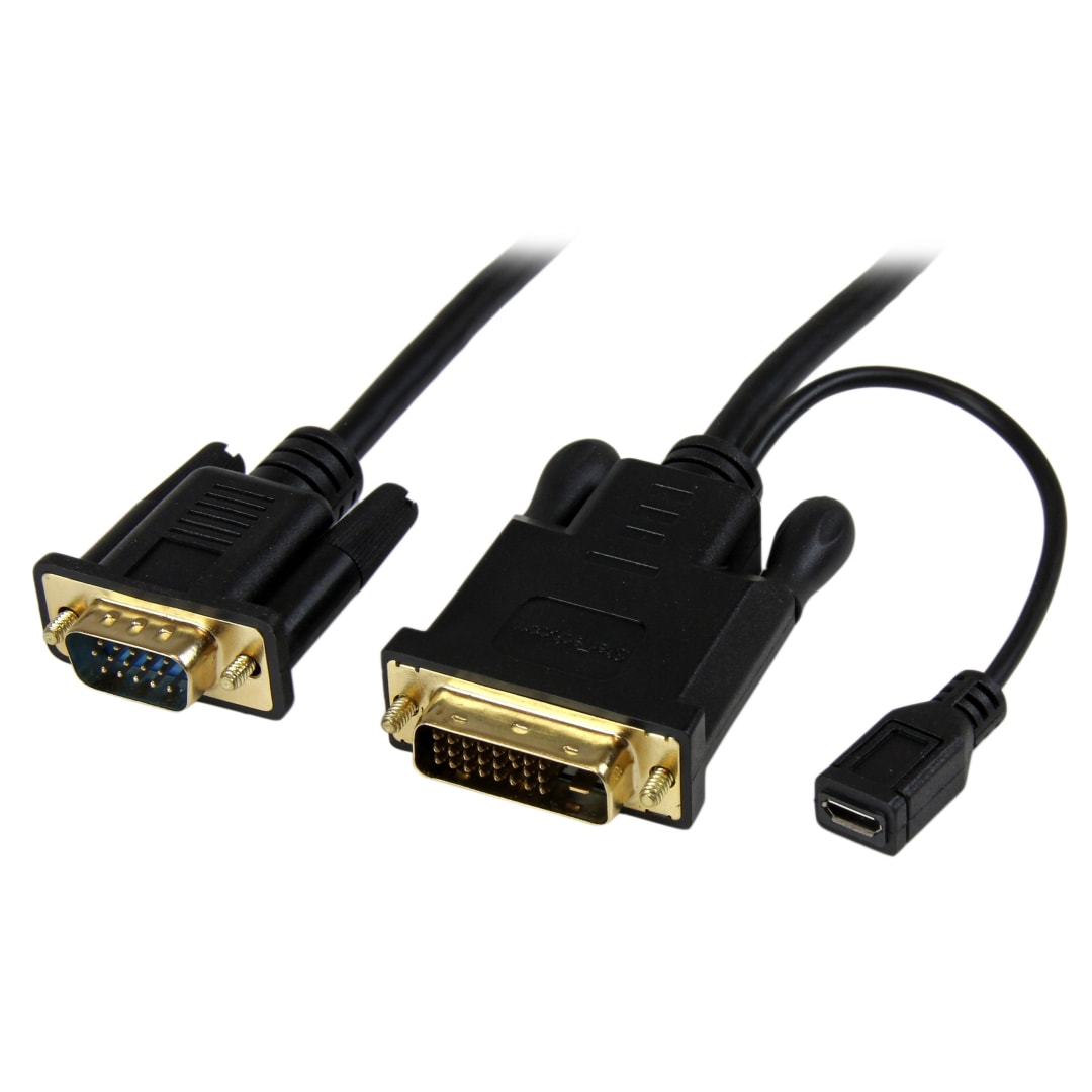 DVI to VGA 3ft cable