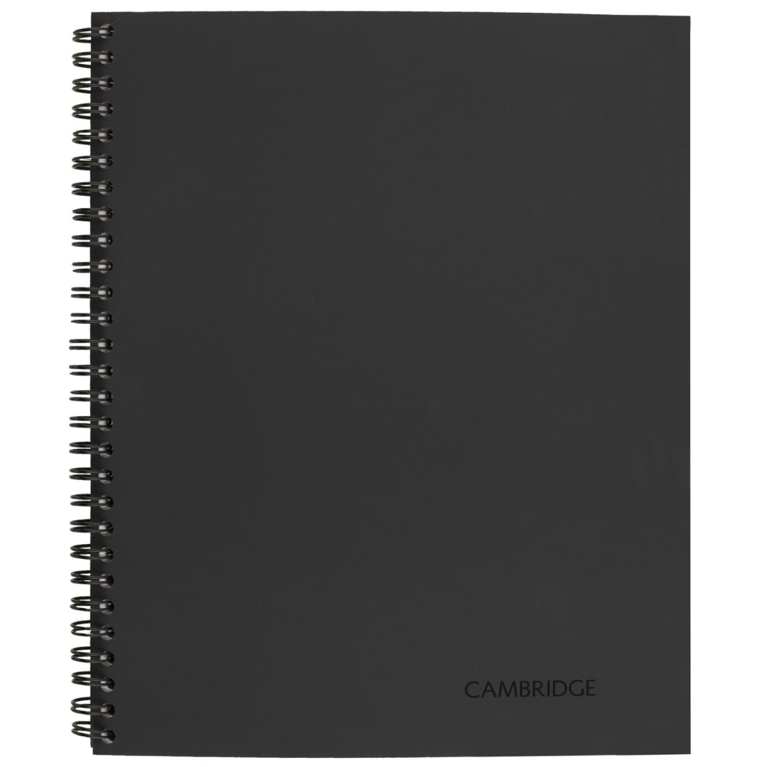  Action Planner Business Notebook, 80 Sheets, 8.25 in x 11 in, Gray
