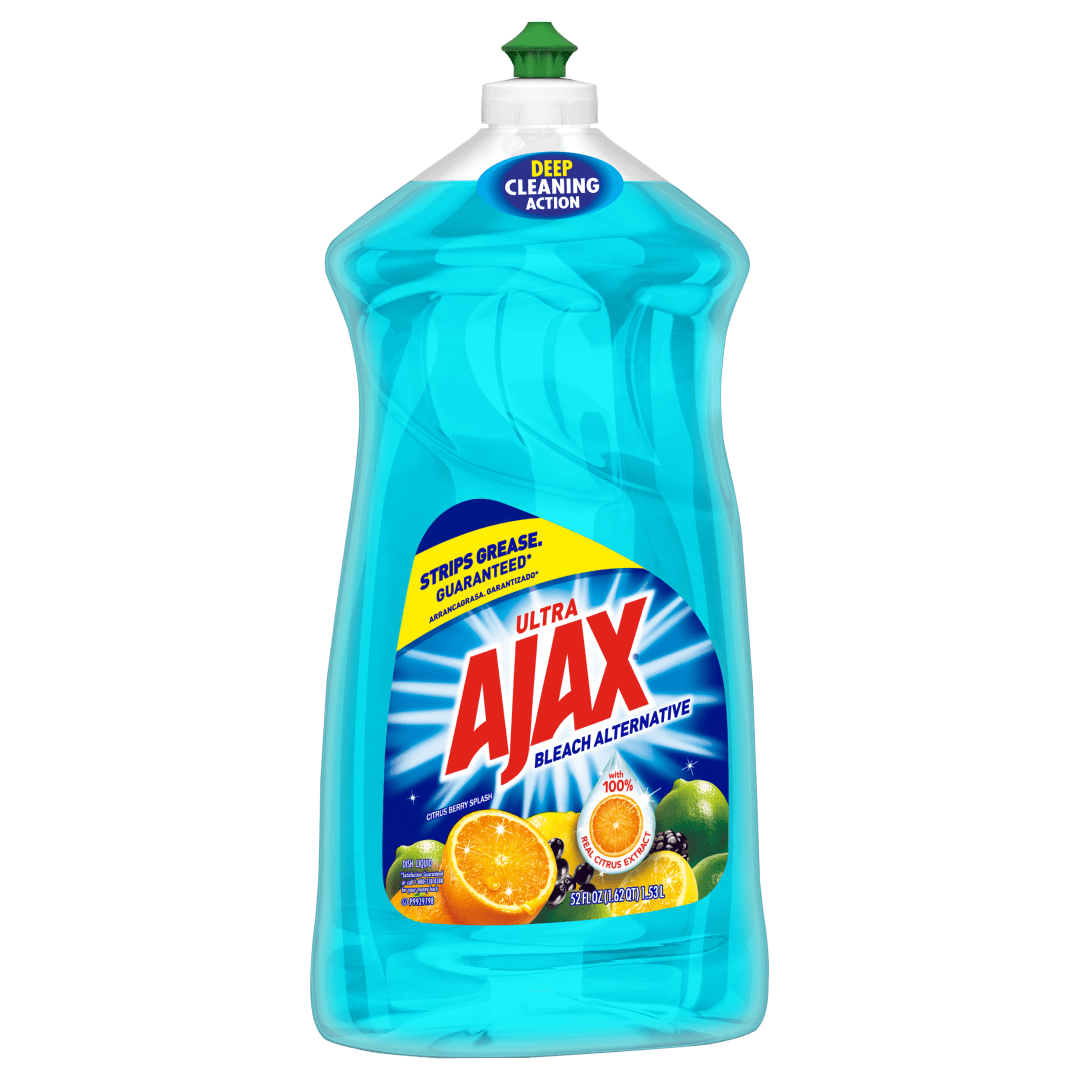 Ajax Ultra Bleach Alternative Liquid Dish Soap, Citrus Berry Splash - 52 Fluid Ounce
