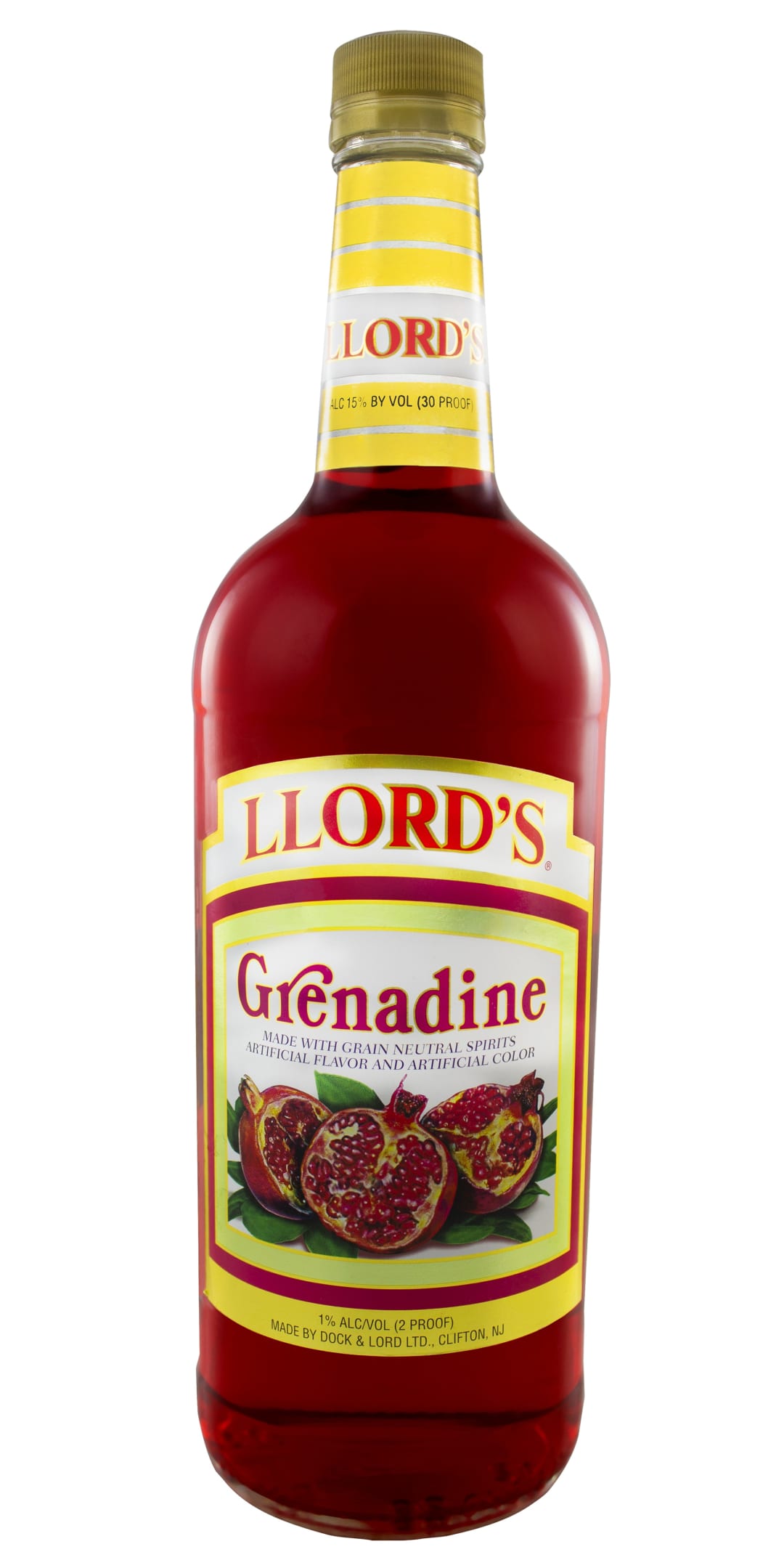 Llord's Grenadine 1l 2 Proof