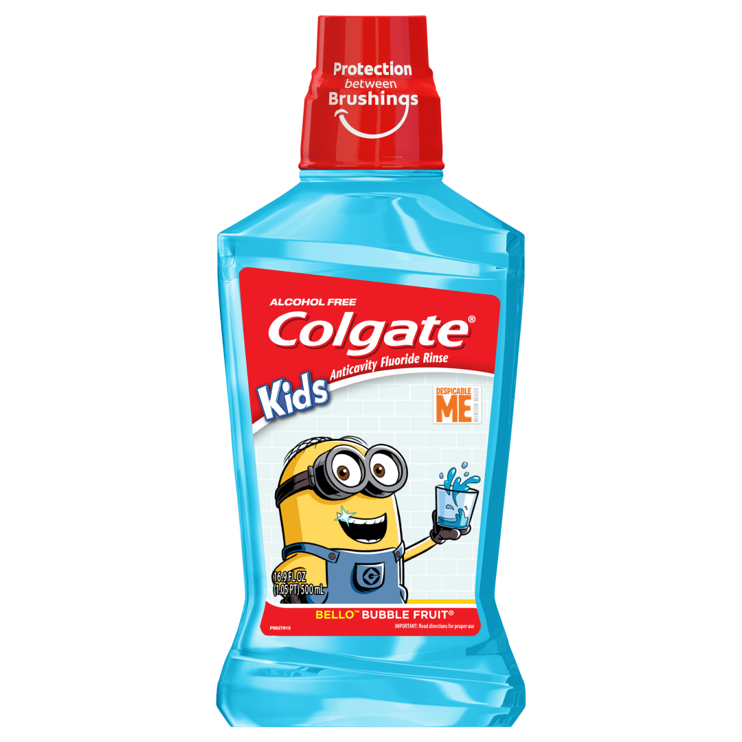 Colgate Kids Mouthwash, Minions - 500mL, 16.9 fl.oz.