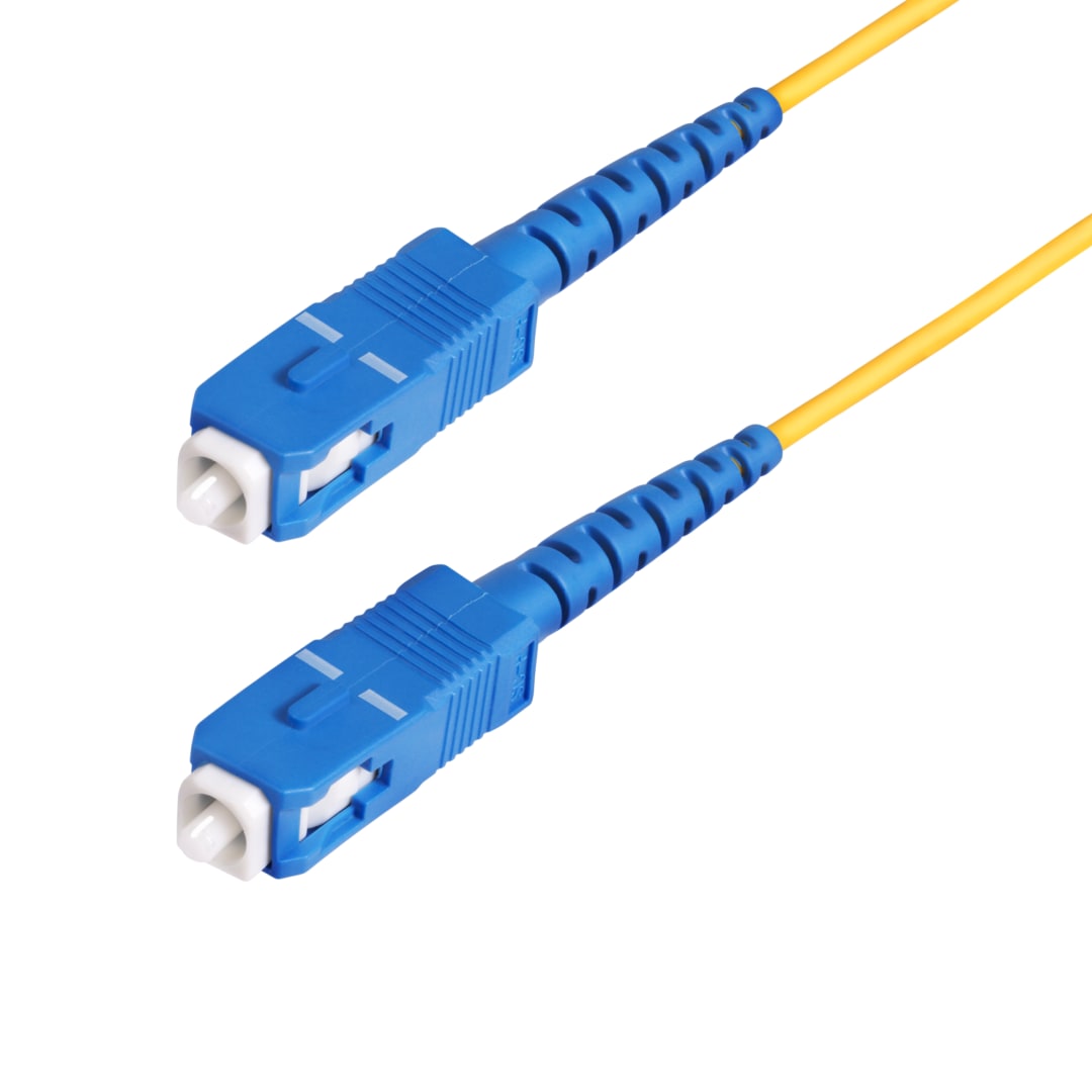 Simplex Single Mode Fiber Optic Cable SC SC UPC OS2 9 125
