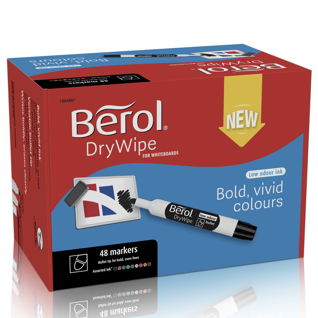 BEROL DRYWIPE MKR BUL.ASST CLSPK48