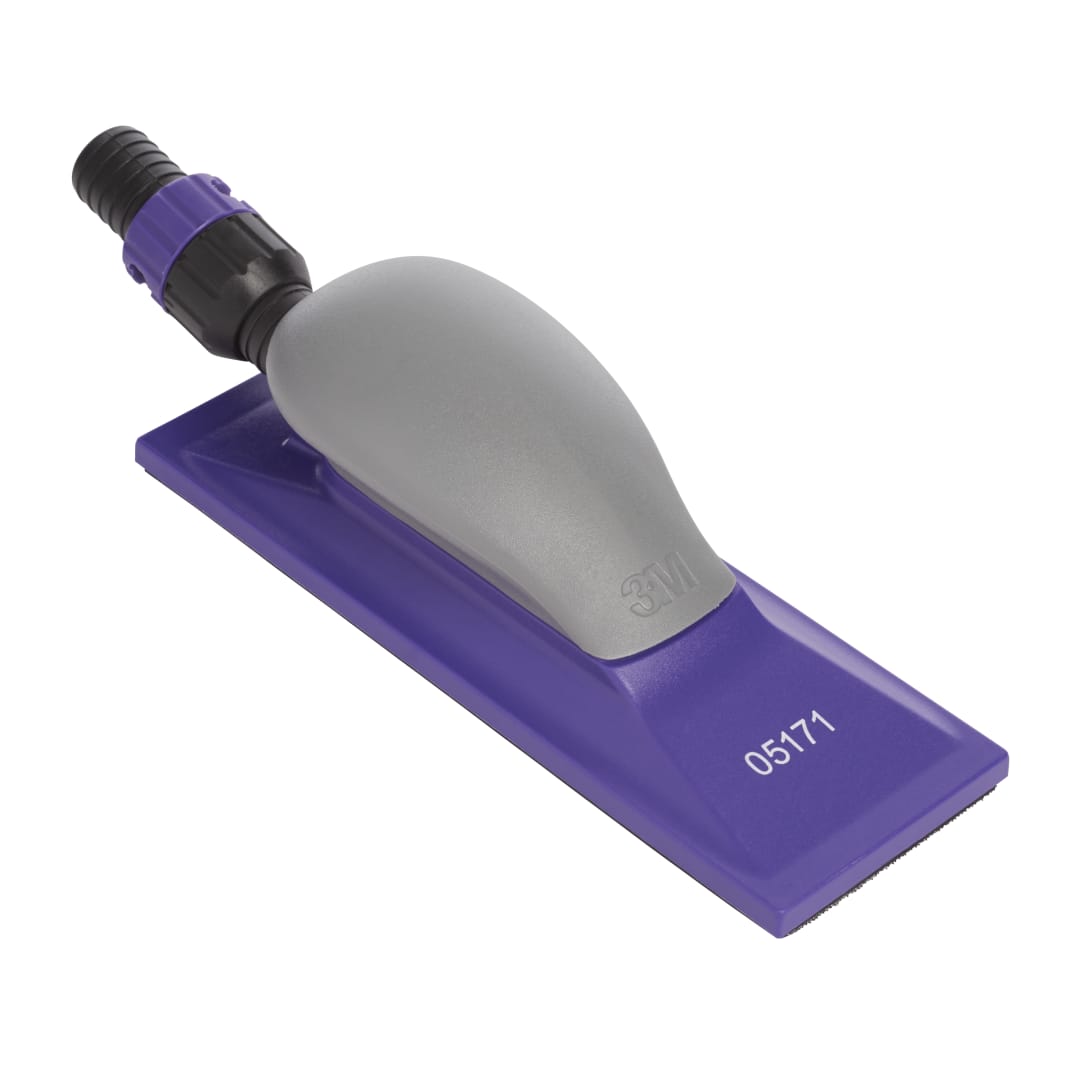 3M™ Hookit™ Mor+ Çok Delikli El Bloğu, 70 mm x 198 mm, 05171